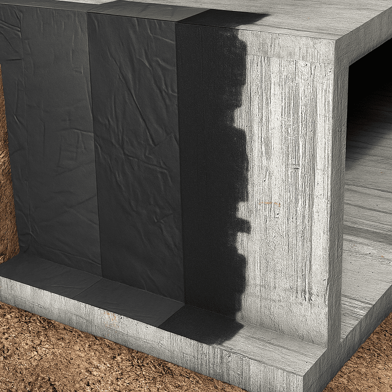 Expertos en construcción de piscinas de hormigón. Detalles de obra con impermeabilización avanzada para durabilidad.