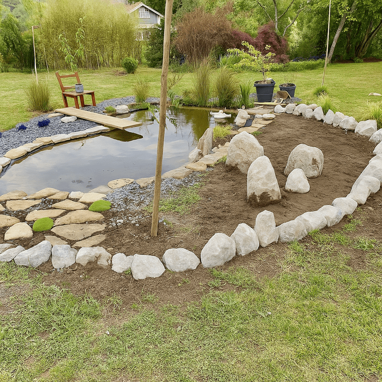 Piscina en construcción: obra de impermeabilización. Diseño de espacio acuático. Expertos en piscinas y hormigón.